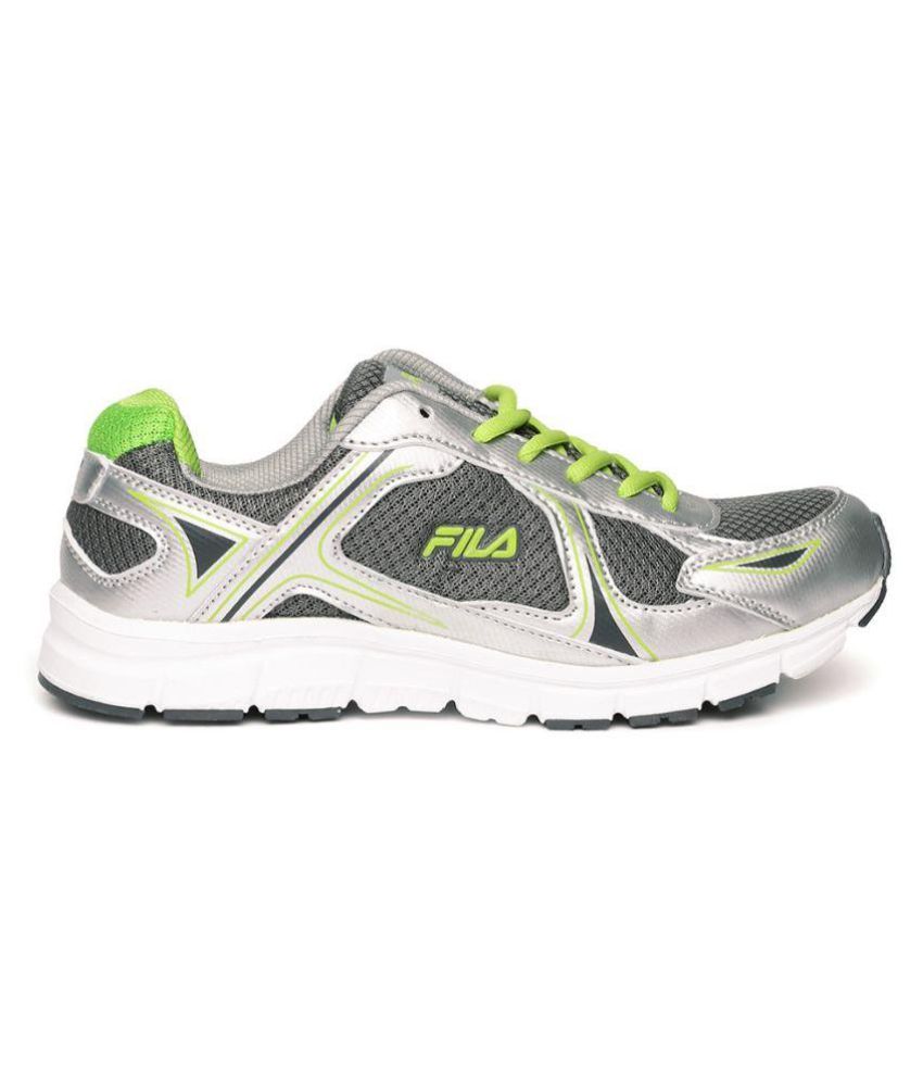 fila silver sneakers