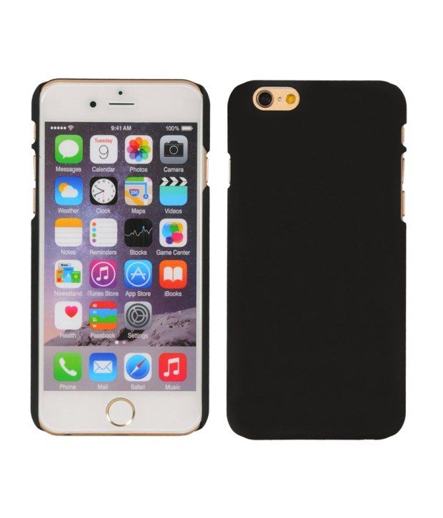 Apple Iphone 4s Cover By My Silver Wings Black Plain Back Covers Online At Low Prices Snapdeal India