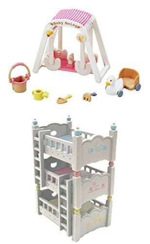 sylvanian families bunk beds