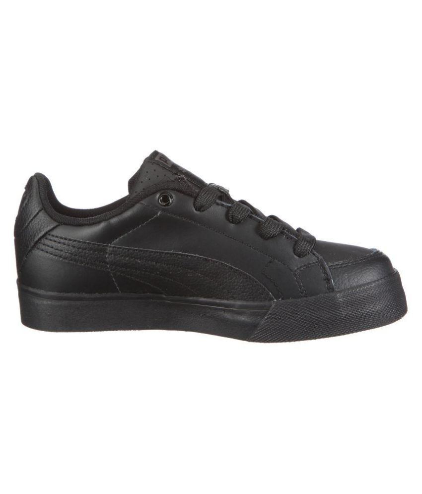puma black shoes without laces