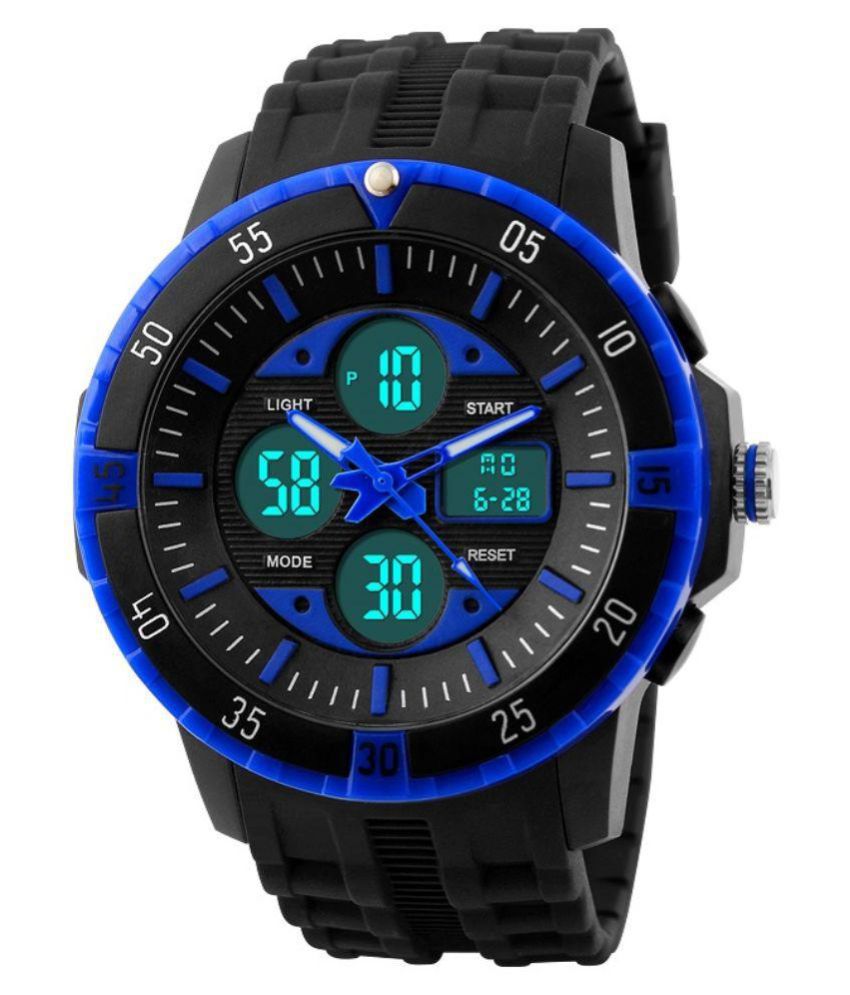 Skmei Black Analog Digital Watch Buy Skmei Black Analog Digital Watch Online At Best Prices In