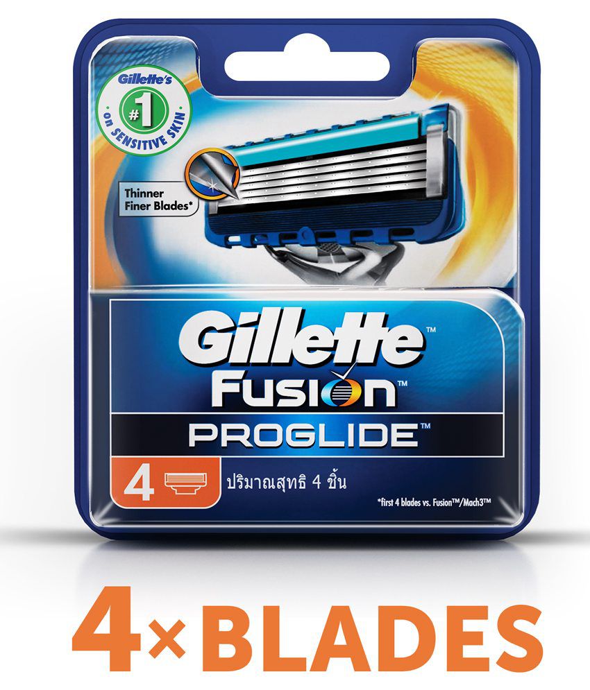 Gillette Fusion Proglide Flexball Manual Shaving Razor Blades Cartridge 4s Pack Buy Gillette