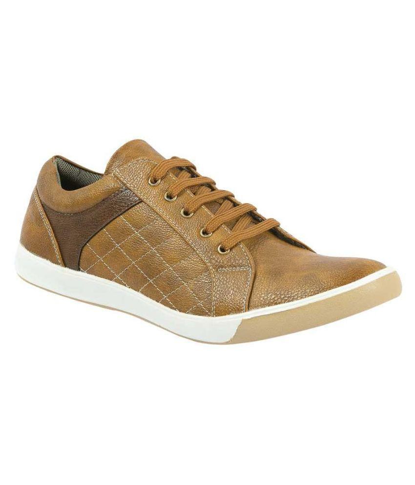 tan sneaker shoes
