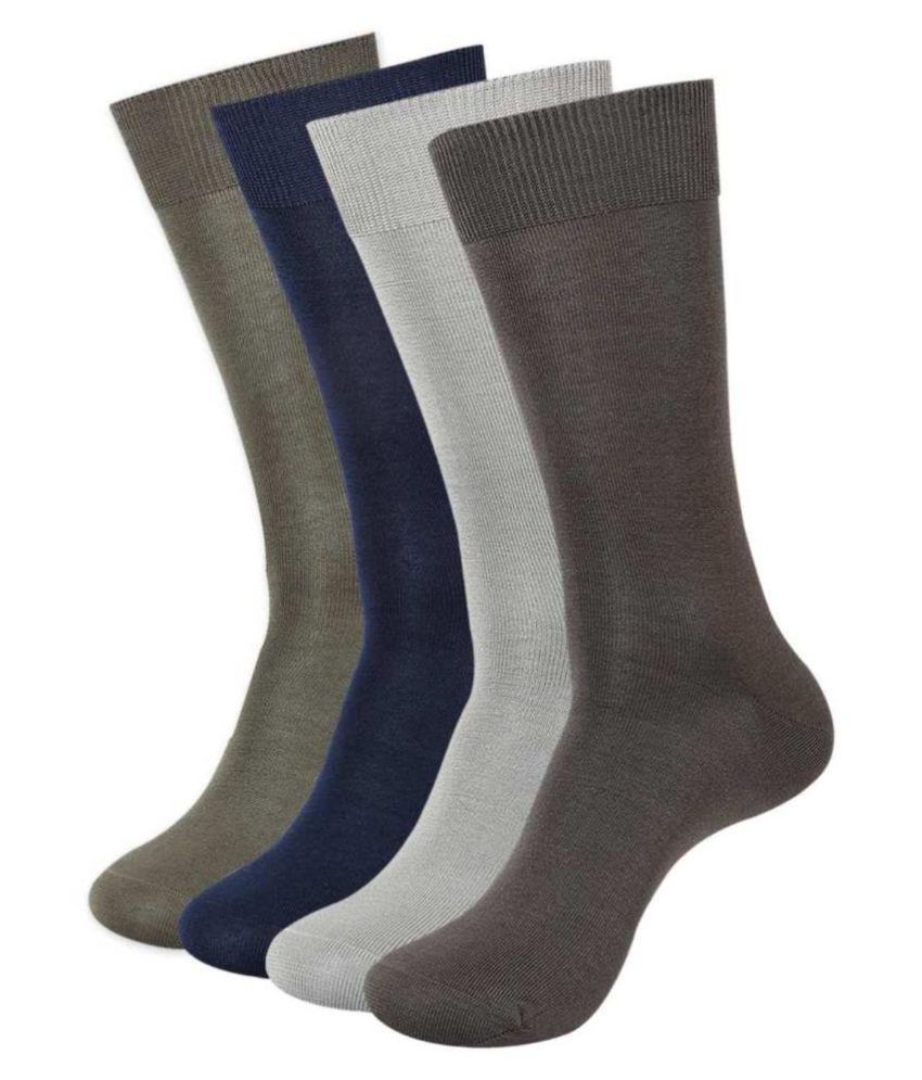     			Tahiro Multi Formal Mid Length Socks