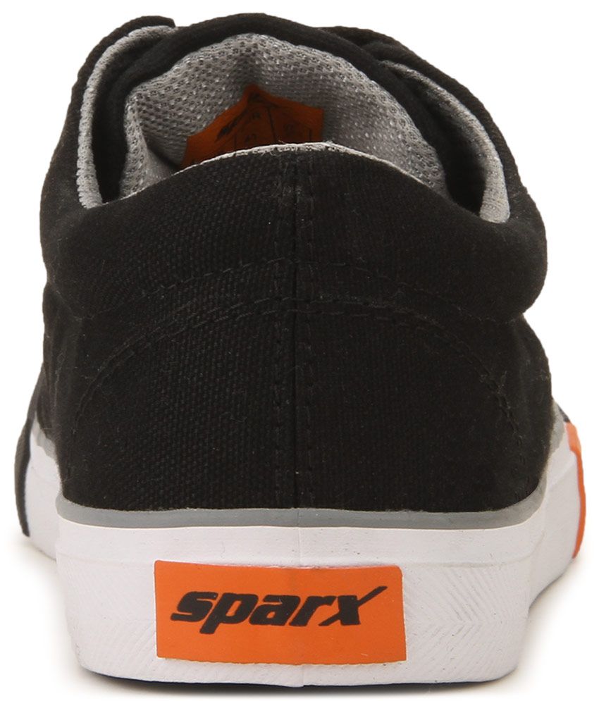 Sparx SC0162G Black Canvas Casual Shoes - Buy Sparx SC0162G Black ...