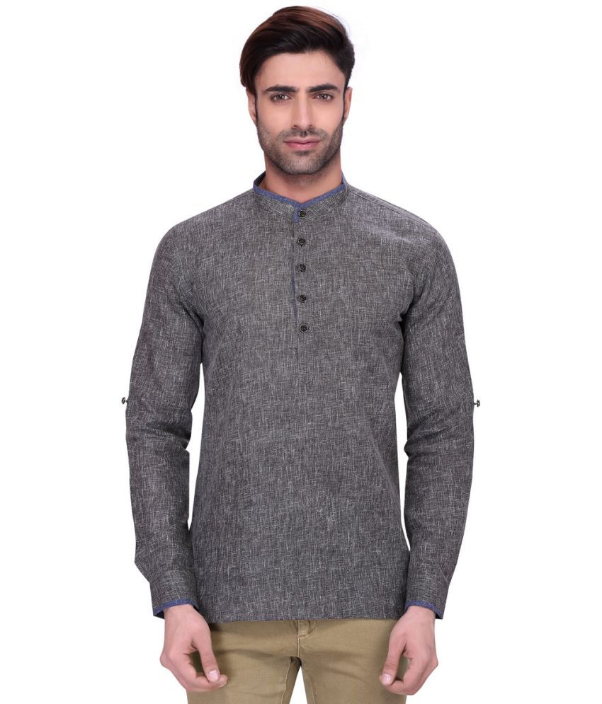 kurta grey colour