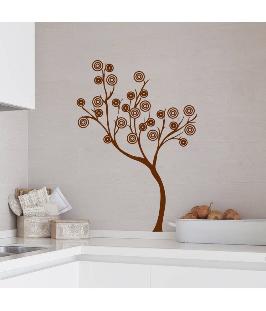     			Decor Villa Circles Design PVC Wall Stickers