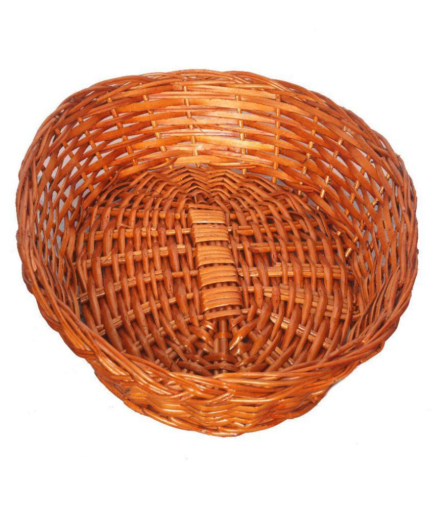 Sri Datta Wooden Fruit Basket 1 Pcs: Buy Online at Best ...