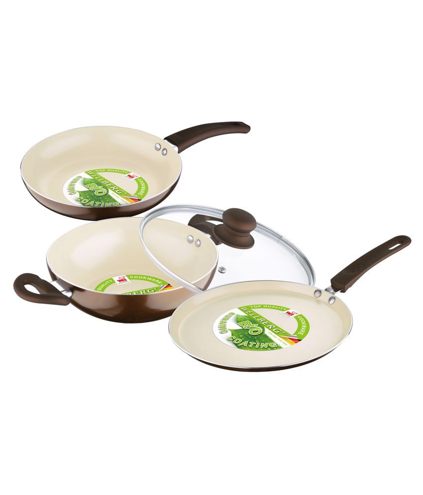 Wellberg 4 Piece Cookware Set Buy Online at Best Price in India Snapdeal