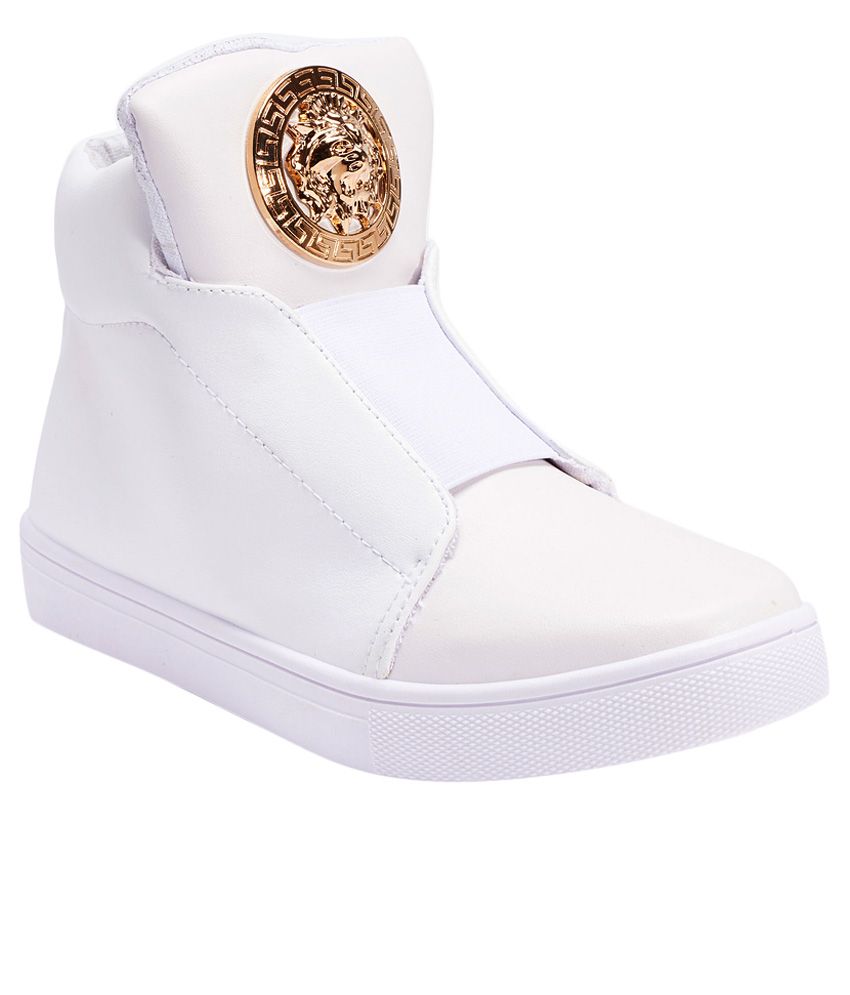 truffle collection white casual sneakers
