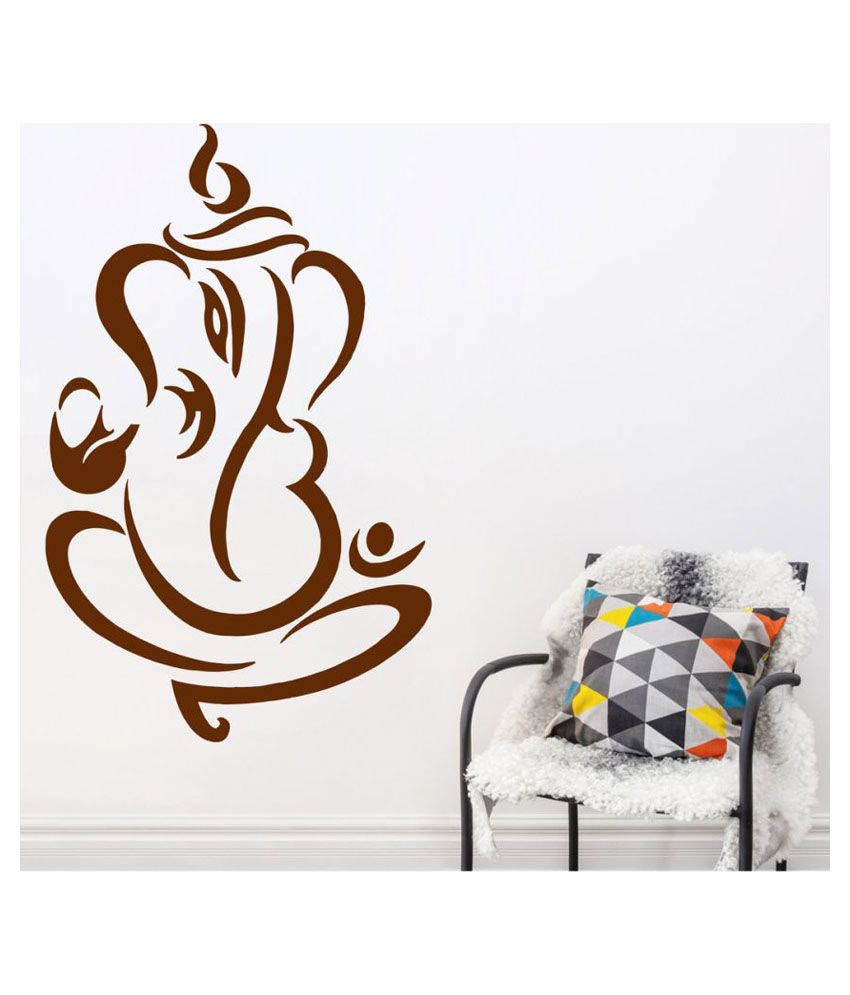     			Decor Villa Ganesh PVC Wall Stickers