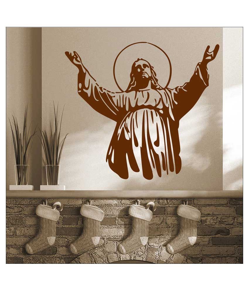     			Decor Villa Jesus PVC Wall Stickers