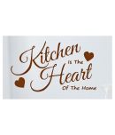 Decor Villa Kitchen Is The Heart PVC Wall Stickers