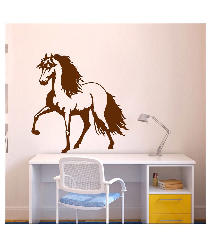     			Decor Villa Horse PVC Wall Stickers