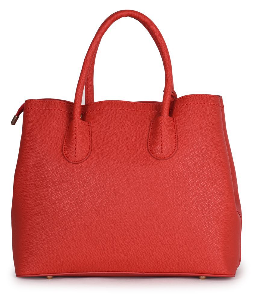 Diana Korr Red Faux Leather Shoulder Bag - Buy Diana Korr Red Faux ...