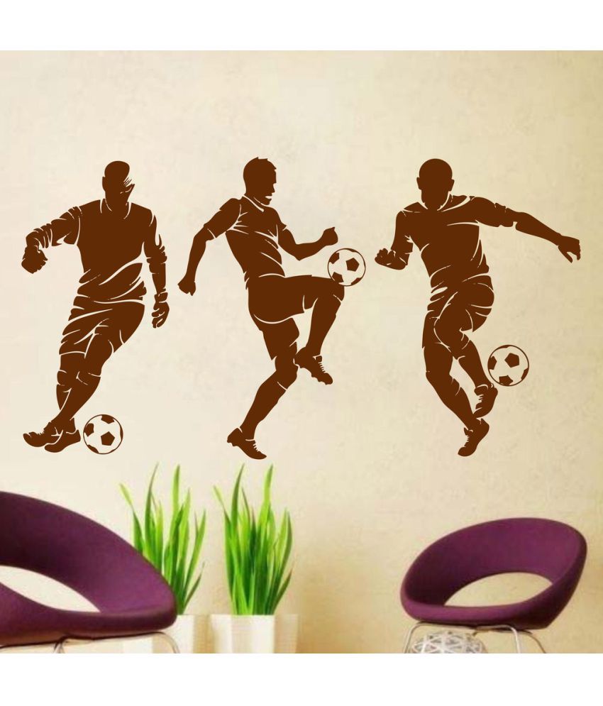     			Decor Villa Well Played PVC Wall Stickers