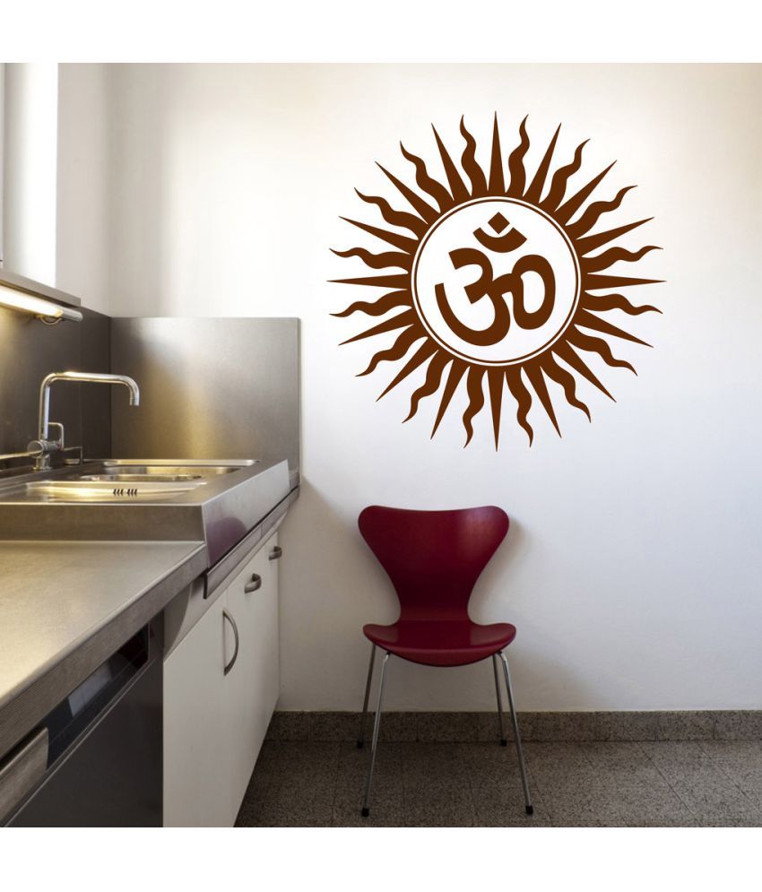     			Decor Villa The Om PVC Wall Stickers