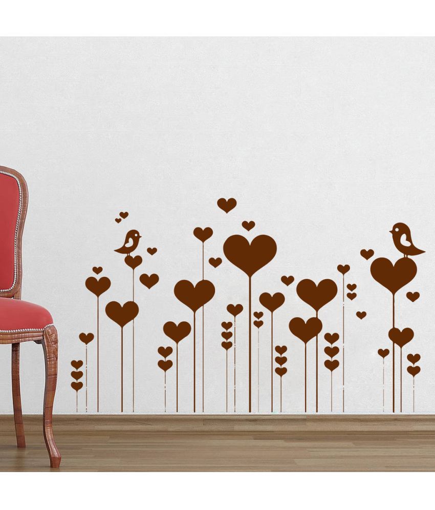     			Decor Villa Birds sweet couple PVC Wall Stickers