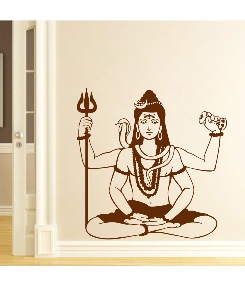     			Decor Villa om namah shivaya PVC Wall Stickers