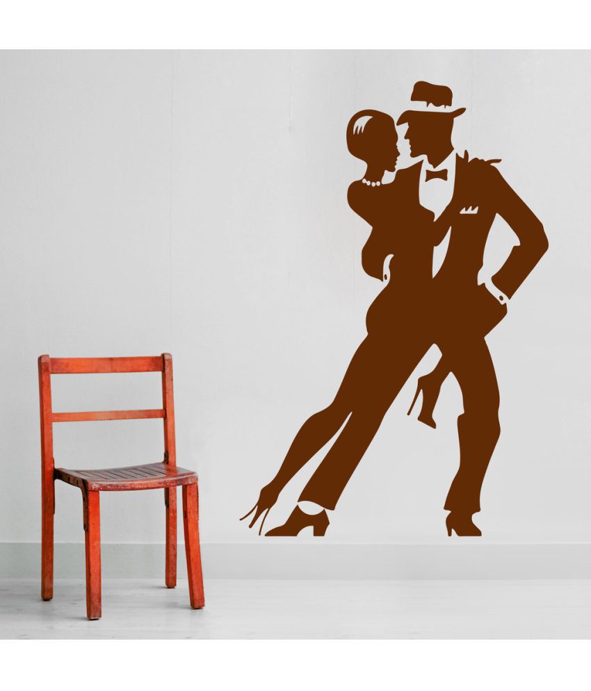     			Decor Villa Look Hot And Dance PVC Wall Stickers