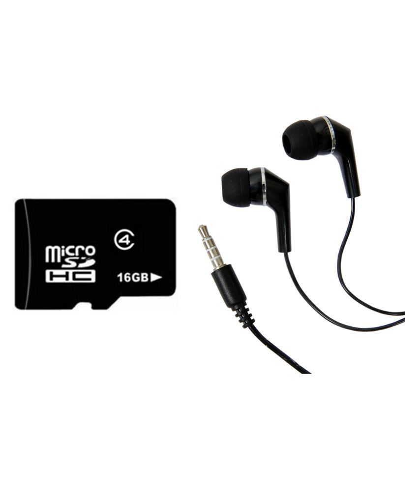     			Mocell 16GB Memory Card with 3.5mm Earphones
