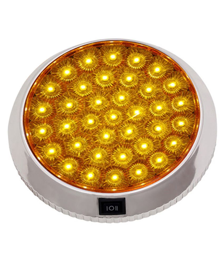 Speedwav Yellow Car Ceiling Led Roof Dome Light Buy Speedwav