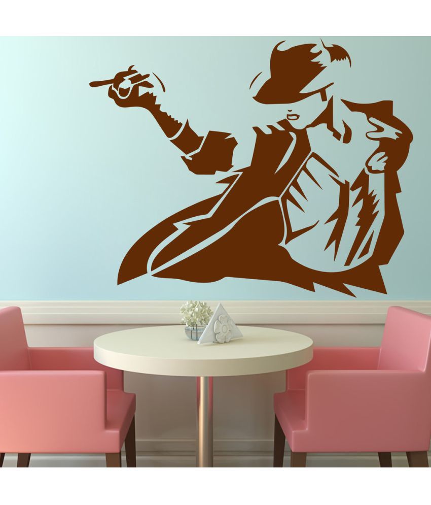     			Decor Villa Michael Jackson PVC Wall Stickers