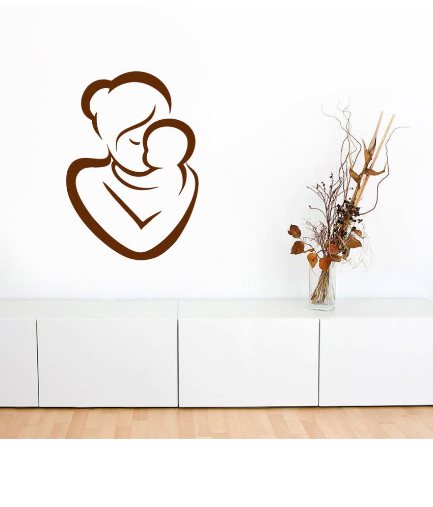     			Decor Villa Mother Always Mother PVC Wall Stickers