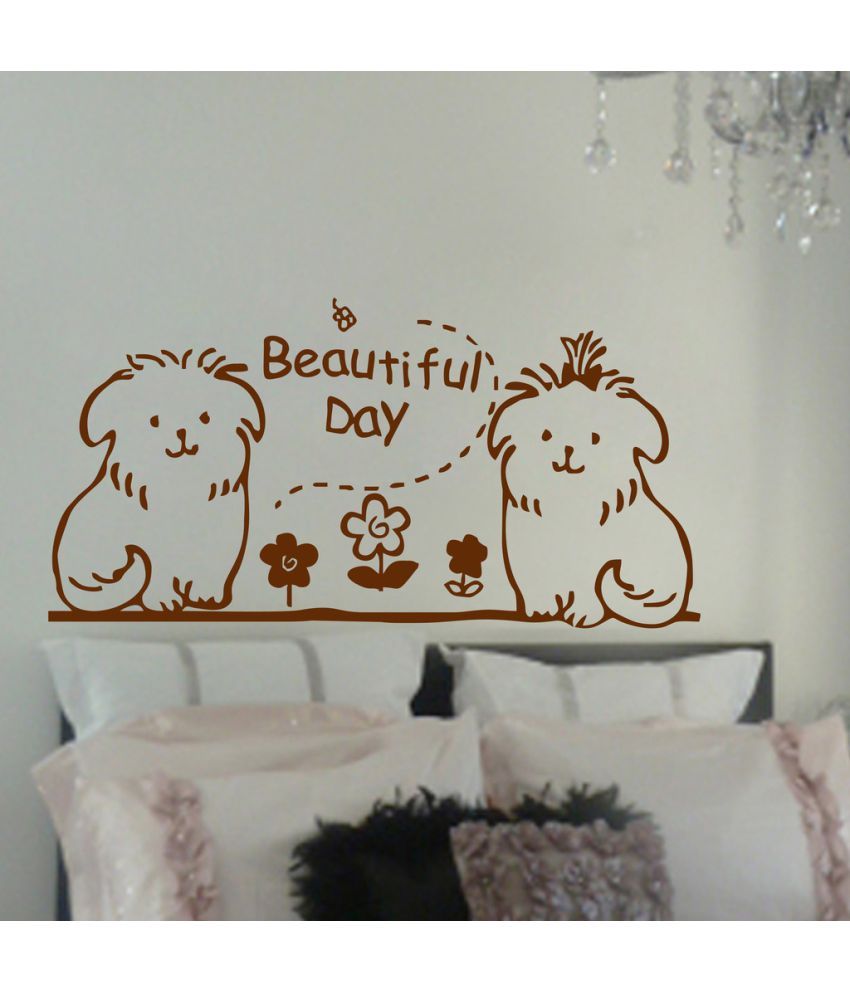     			Decor Villa Beautiful Day PVC Wall Stickers