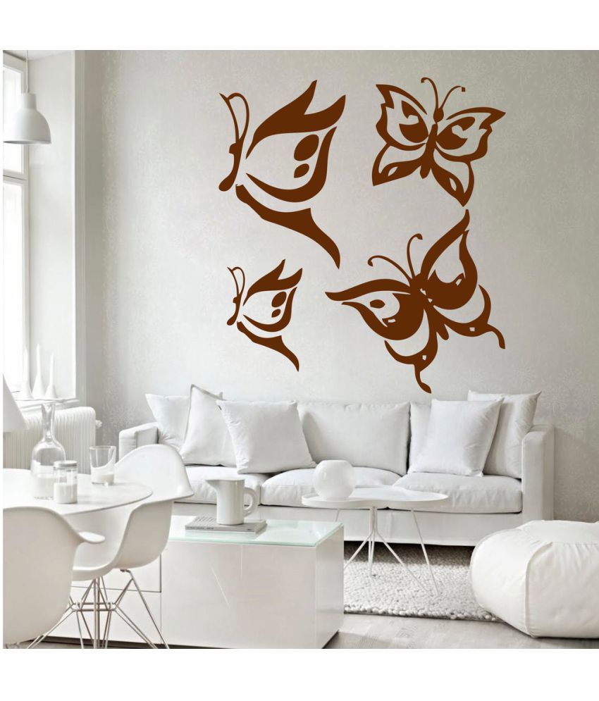     			Decor Villa Butterfly PVC Wall Stickers