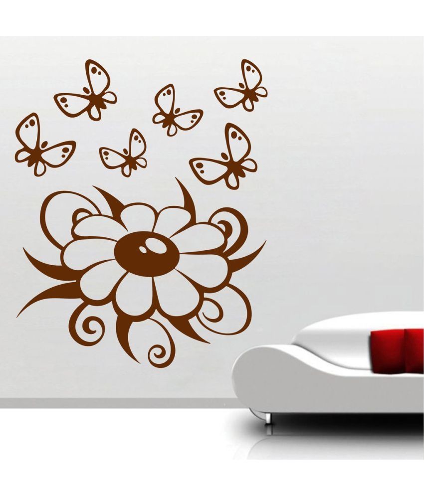     			Decor Villa Butterfly Gang PVC Wall Stickers