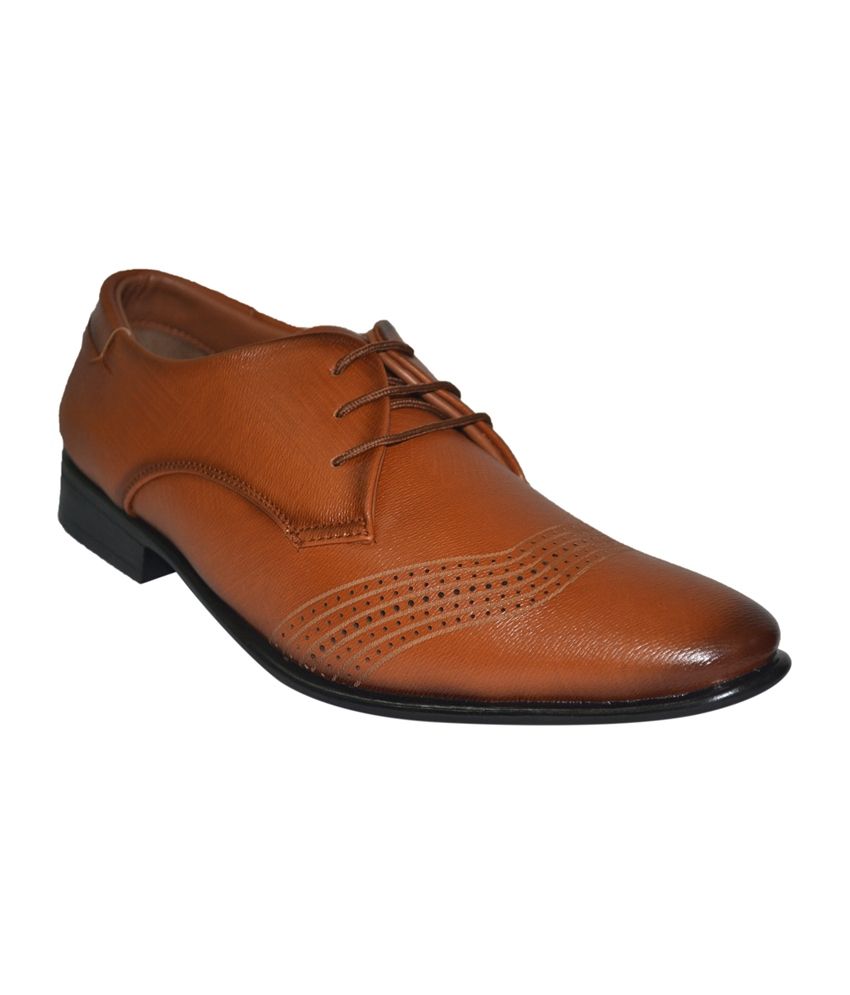 Human Steps Brown Leather Formal Shoes Price In India Buy Human Steps Brown Leather Formal 3751