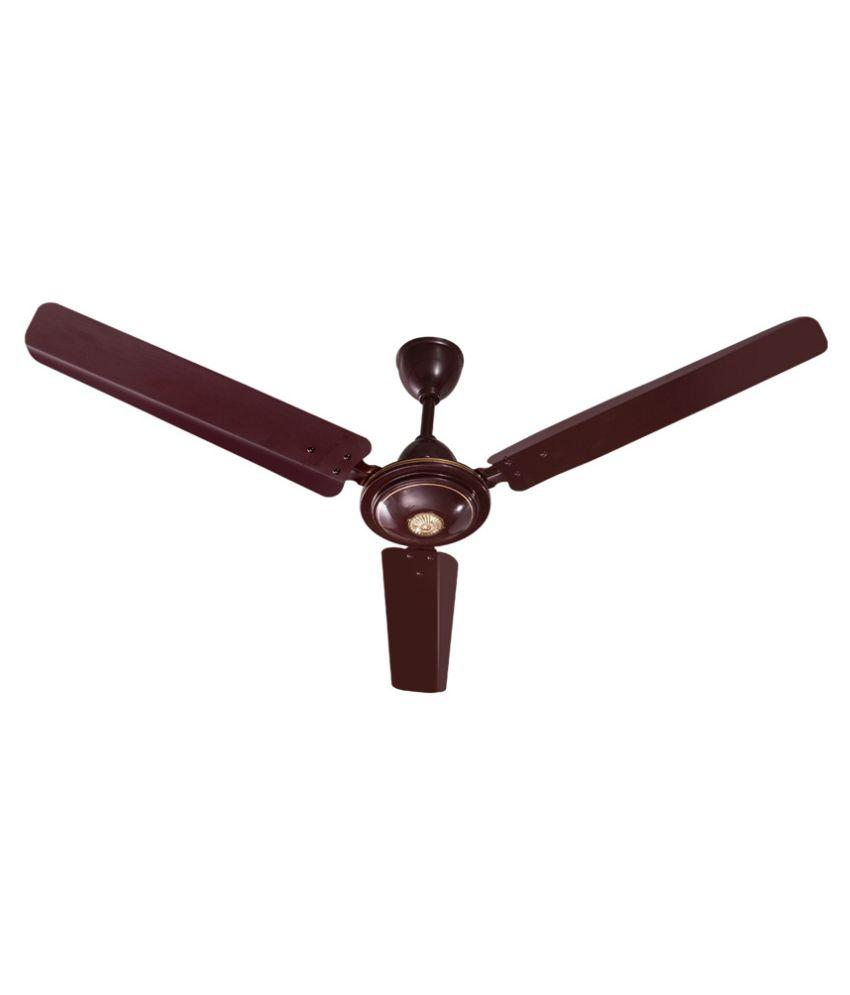 Bullet 1200mm Ceiling Fan Brown Price In India Buy Bullet 1200mm