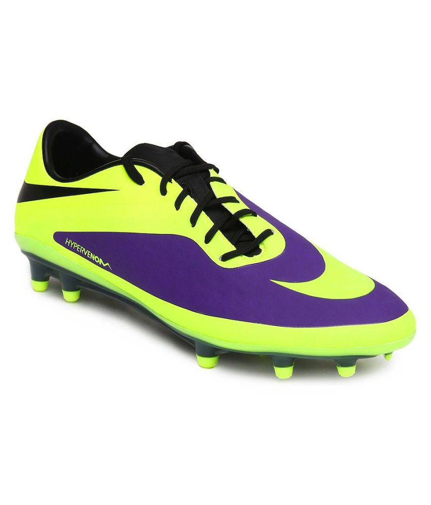 Nike Hypervenom Phatal Football Shoes/ Studds Unisex Yellow: Buy Online at on Snapdeal