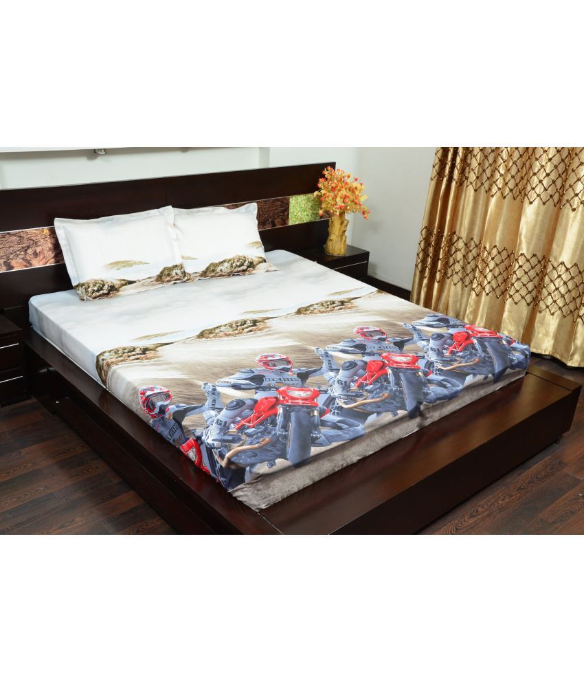Tima Double Poly Cotton 3D Print Bed Sheet Buy Tima Double Poly