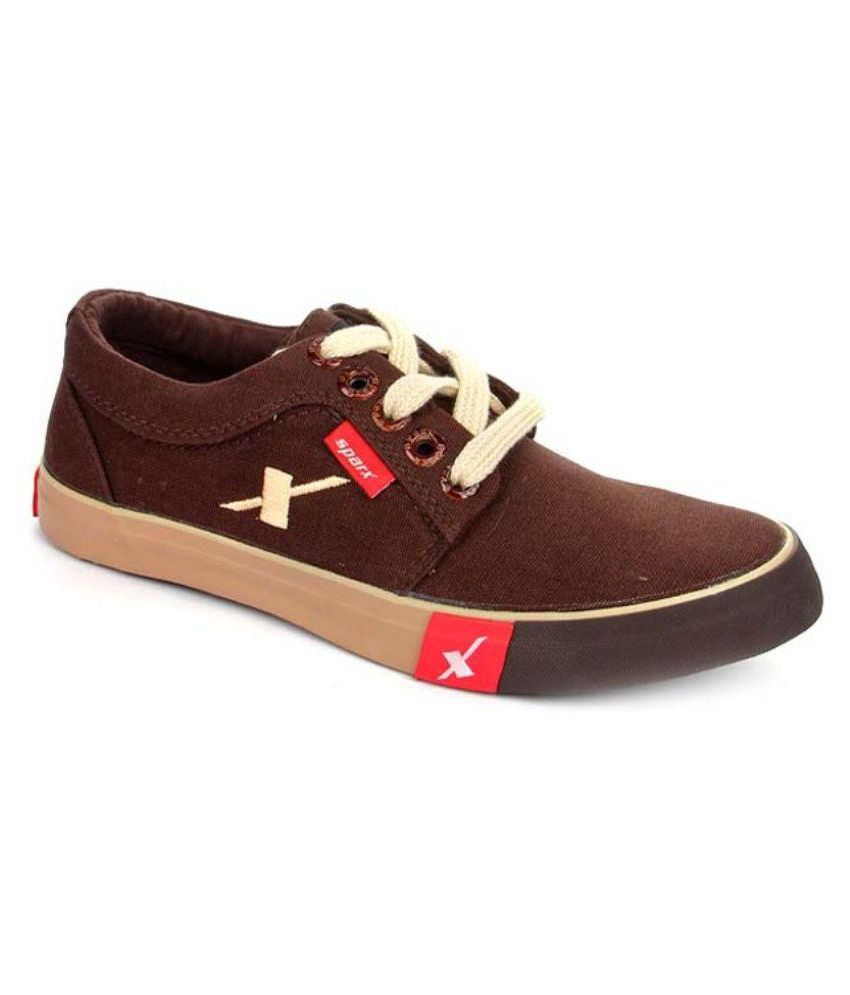 Sparx Lifestyle Brown Casual Shoes 