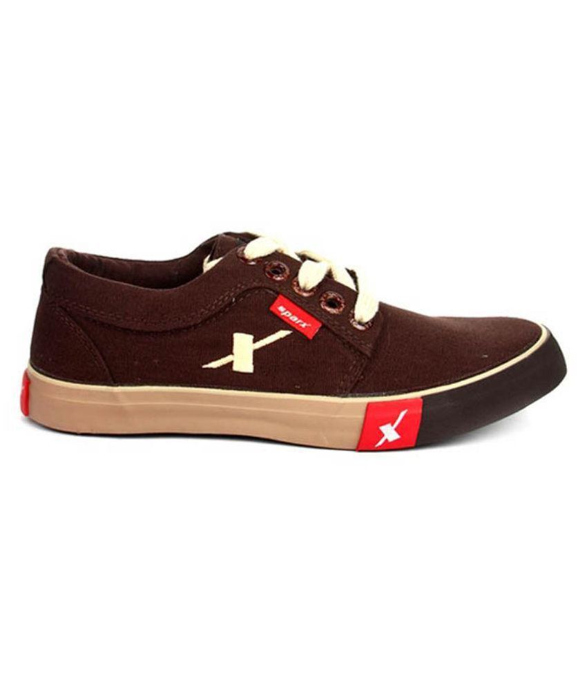Sparx Lifestyle Brown Casual Shoes 