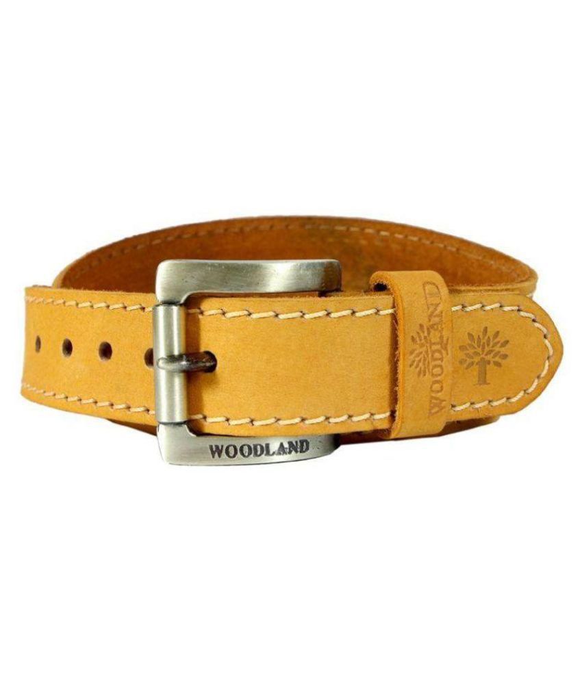 Woodland Tan Leather Party Belts: Buy Online at Low Price in India - Snapdeal