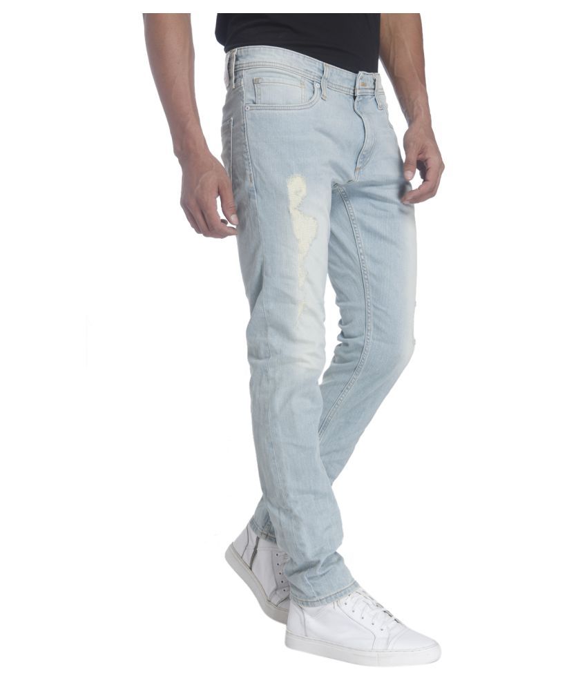 jack and jones light blue jeans