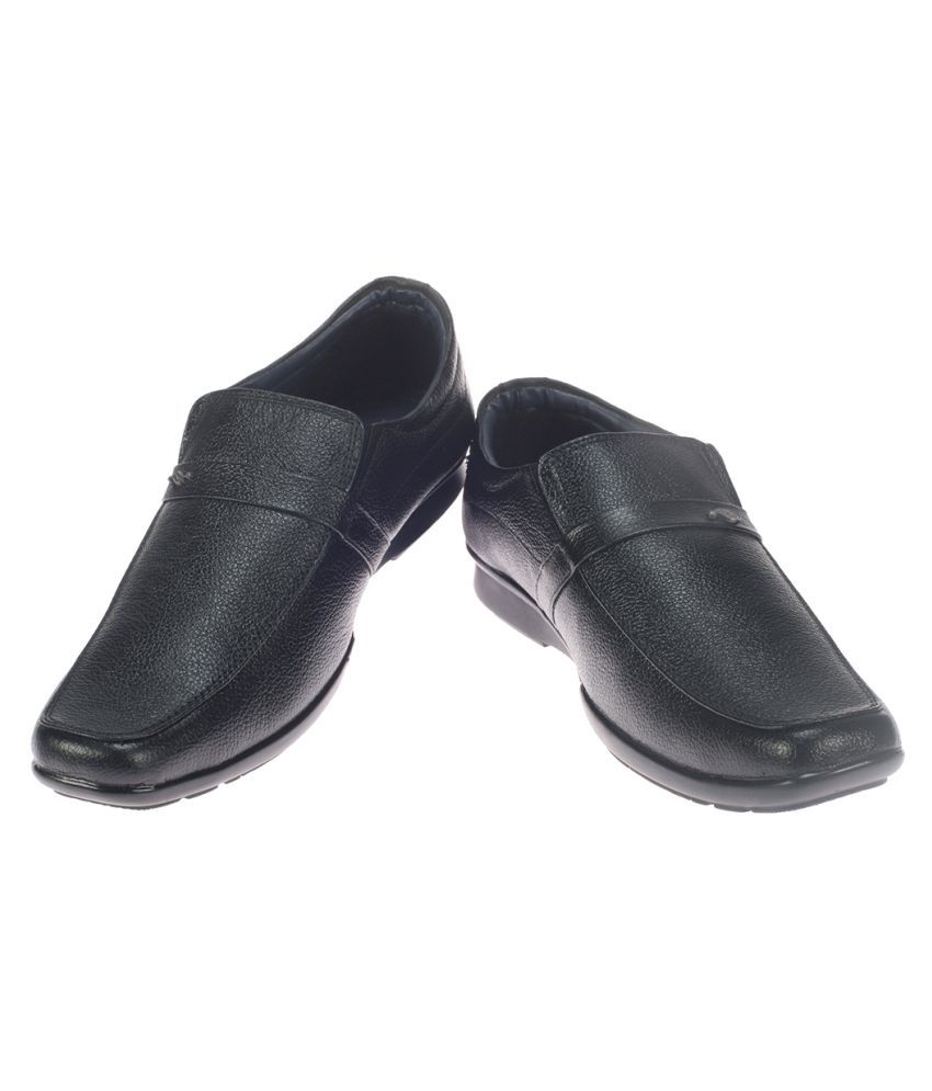 khadims formal black shoes