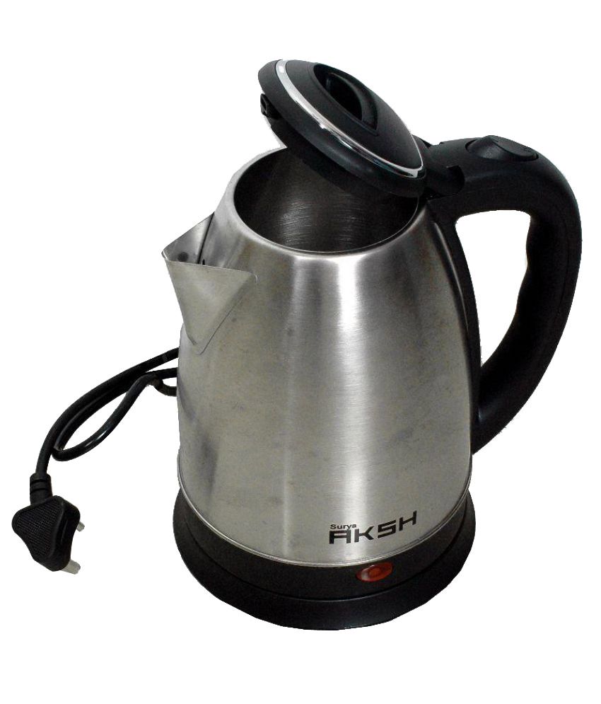Surya Aksh Electric Kettle Steel Kettle 1800 ml Buy Online at Best