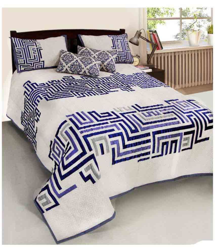 Swastik Double Cotton Ethnic Bedcover Buy Swastik Double Cotton