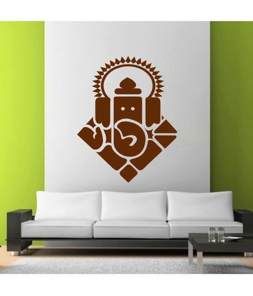     			Decor Villa Shri Ganesh PVC Wall Stickers