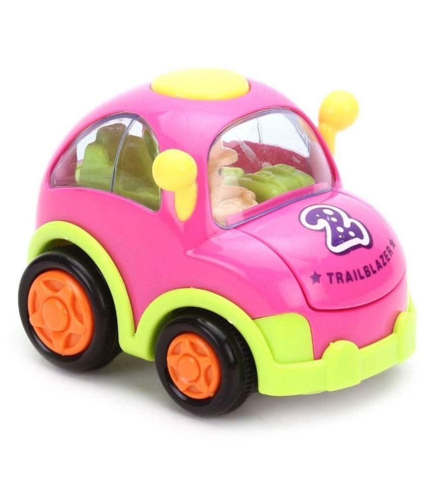 Smiles Creation Multicolour Push And Go Friction Cartoon Car - Set of 2 ...