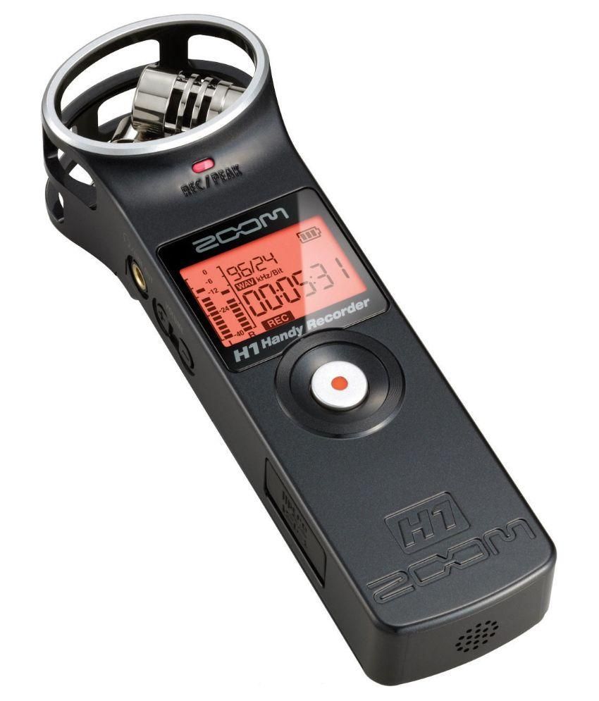 Zoom H1 Handy Portable Digital Recorder With 2GB MicroSD Card
