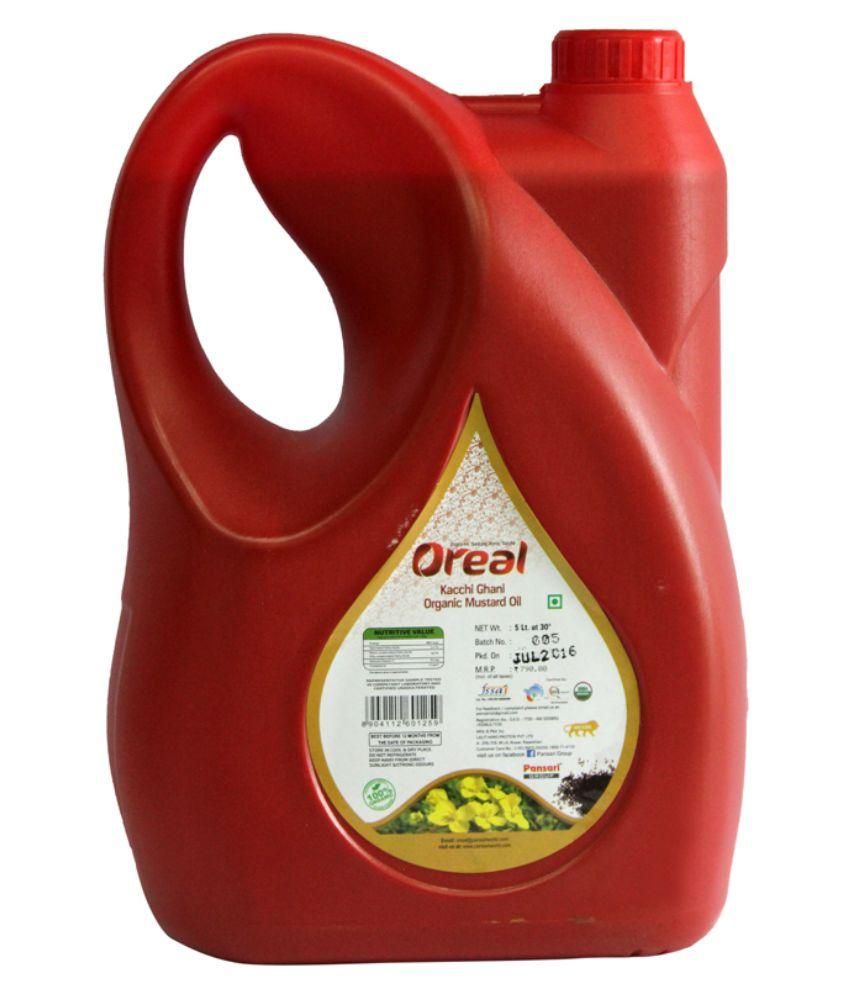 Pansari Oreal Mustard Oil 5 l ( 4 UNIT ) Buy Pansari Oreal Mustard Oil