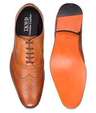 teakwood leather shoes