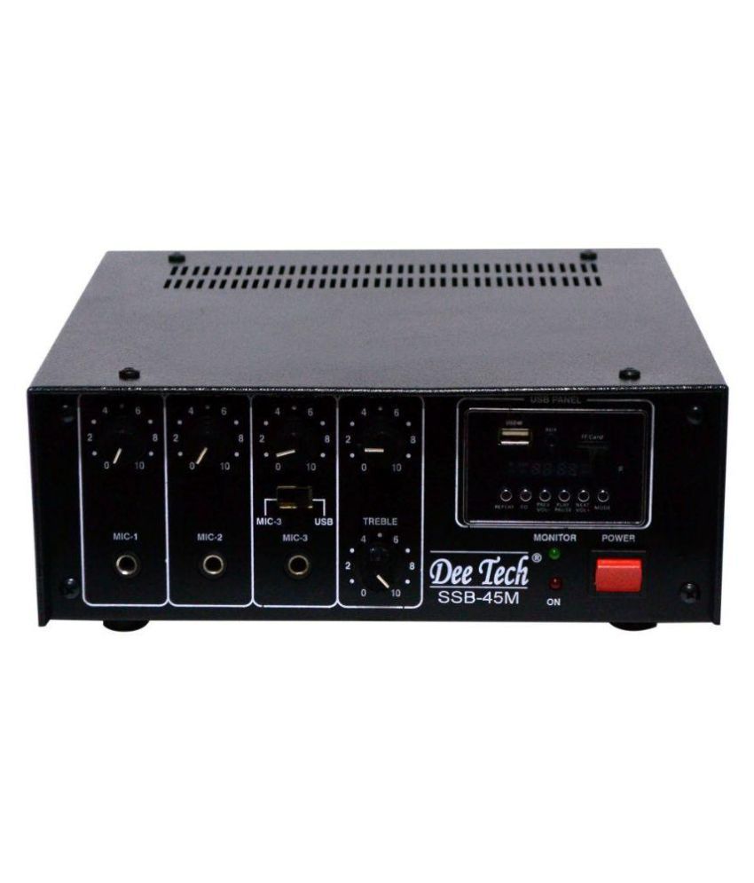 Dee Tech Ssb 45 M Pa Amplifier Cabinet Price In India Buy Dee