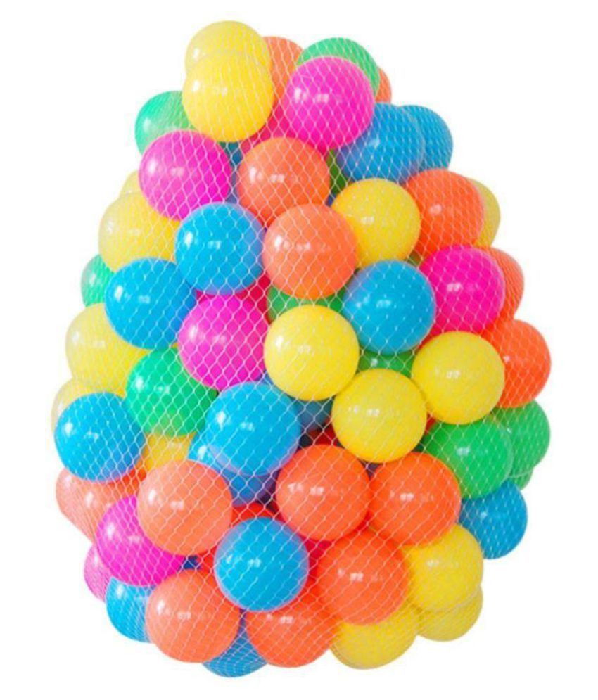 Darling Toys Multicolour Plastic Balls Set Of 50 Pieces Buy Darling