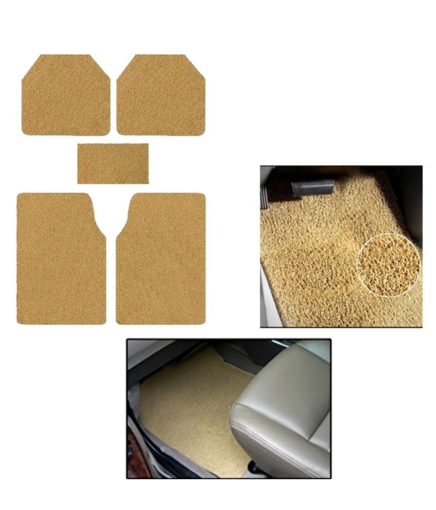 True Vision Beige Floor Mats & Carpets Set Of 5 Buy True Vision
